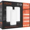 Tenda Nova MX12 (3-pack) WiFi6 AX3000 Mesh Gigabit system, 9xGLAN/GWAN, WPA3, VPN, SMART CZ aplikace