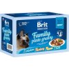 Brit Premium Cat Delicate Fillets in Gravy Family Plate 1020 g (12x85 g)