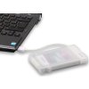 i-tec externí box pro HDD ADVANCE MySafe Easy/ 2,5" SATA/ SSD/ USB 3.0/ bílý