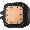DEEPCOOL vodní chladič LE240 V2 / 2x120 PWM ARGB fan / displej / černý