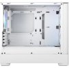 Fractal Design Pop Mini Air RGB White TG Clear Tint/Micro Tower/Transpar./Bílá
