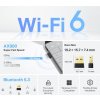 TP-Link Archer TX10UB Nano  AX900 Wi-Fi 6 USB Adaptér, 287 Mbps na 2.4GHz, 600Mbps na 5GHz,  BT 5.3, USB2.0