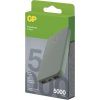 Powerbanka GP B+ Series, 5 000 mAh, 12 W, zelenošedá
