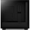 NZXT skříň H7 Flow RGB edition / ATX / 1x 360mm RGB Fan/ USB-C / 2x USB / proskl. bočnice / mesh panel / RGB / černá