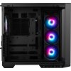 MSI skříň MAG PANO 100R PZ Black/ bez zdroje/ levé a přední sklo/ 4x 120 mm A-RGB fan/ 1x USB-C/ 1x USB3.2/ černá