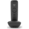 SIEMENS GIGASET E290 - DECT/GAP bezdrátový telefon, podsvícená tlačítka, dětská chůvička, barva černá