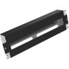 Solarix RAIL-3U-DIN-BK Instalační panel 3U s DIN lištou do 19" rozvaděče, BK RAL9005