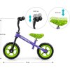 Dětské balanční kolo Milly Mally Milly Mally Dragon violet