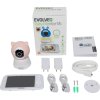 EVOLVEO Baby Monitor N5 - Set videochůvičky s 360° dohledem, obousměrnou komunikací a ukolébavkami,
