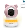 EVOLVEO Baby Monitor N5 - Set videochůvičky s 360° dohledem, obousměrnou komunikací a ukolébavkami,