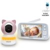 EVOLVEO Baby Monitor N5 - Set videochůvičky s 360° dohledem, obousměrnou komunikací a ukolébavkami,