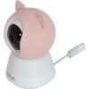 EVOLVEO Baby Monitor LUX- Chytrá 360° videochůvička s nočním viděním, detekcí pláče a pohybu, růžová