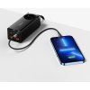 Baseus Rychlonabíječka do sítě GaN3 Pro, 2x USB-C, 2x USB + AC 100W s kabelem USB-C/USB-C černá