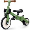 Dětská tříkolka 5v1 Milly Mally Optimus Max s vodící tyčí green