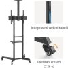 Pojízdný stojan Brateck T1040T pro TV 37"-70" 50kg 2 police
