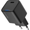 COLORWAY 1x USB-C/ síťová nabíječka/ GaN/ PD/ PPS/ 25W/ Černá