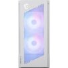 MSI skříň MPG VELOX 300R AIRFLOW PZ WHITE/ bez zdroje/ temperované sklo/ 2x 160mm fan/ x 120mm fan/2x USB/1x USB-C/bílá
