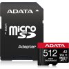 Adata High Endurance/Micro SD/512GB/UHS-I U3 / Class 10/+ Adaptér