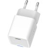 COLORWAY 1x USB-C/ síťová nabíječka/ GaN/ PD/ PPS/ 35W/ Bílá