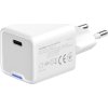 COLORWAY 1x USB-C/ síťová nabíječka/ GaN/ PD/ PPS/ 35W/ Včetně 100cm kabelu/ Bílá