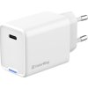 COLORWAY 1x USB-C/ síťová nabíječka/ GaN/ PD/ PPS/ 45W/ Bílá
