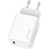 COLORWAY 1x USB-C/ síťová nabíječka/ GaN/ PD/ PPS/ 45W/ Bílá