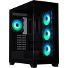 BitFenix skříň CETO / ATX / 4x 120mm ARGB fan / 2x USB 3.0 / USB-C / tvrzené sklo / černá