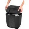 FELLOWES skartovač LX 45/ křížový řez 4x37mm/ objem koše 17 l/ stupeň utajení P-4 (důvěrné)/ černý