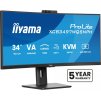 iiyama ProLite/XCB3497WQSNPH-B1/34"/VA/wQHD/120Hz/0,4ms/Black/3R