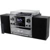 Soundmaster Elite line MCD5600SW/ Gramofon/ CD/ 2x kazeta/ BT/ DAB+/ MP3/ 2x5W/ Stříbrno-černá
