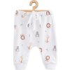 Dětské bavlněné kalhoty Jogger New Baby For Babies safari 80 (9-12m)