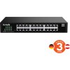 Tenda TEG2224D Websmart L2 cloud managed switch, 24x 10/100/1000 Mbps, Kov, Fanless-bez ventilátorů