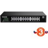 Tenda TEG2224D Websmart L2 cloud managed switch, 24x 10/100/1000 Mbps, Kov, Fanless-bez ventilátorů