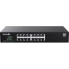 Tenda TEG2216D Websmart L2 cloud managed switch, 16x 10/100/1000 Mbps, Kov, Fanless-bez ventilátorů