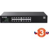 Tenda TEG2216D Websmart L2 cloud managed switch, 16x 10/100/1000 Mbps, Kov, Fanless-bez ventilátorů