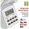 Časovač – digitální spínací zásuvka venkovní IP44