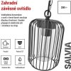 Zahradní závěsné svítidlo SALVIA, 16 x 16 x 76 cm, 1 x E27, 15 W