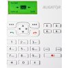 ALIGATOR T100 Stolní telefon na simkartu White