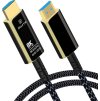 PremiumCord Ultra High Speed HDMI 2.1 optický fiber kabel 8K@60Hz,zlacené 15m