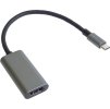 PremiumCord Převodník USB-C na HDMI, rozlišení 4K a FULL HD 1080p, kovové pouzdro