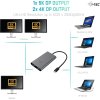 i-tec THUNDERBOLT 3 Dual Display Port adaptér 4K/ 2x Display Port 4K