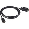 AKASA kabel k monitoru HDMI na VGA / AK-CBHD26-20BK / 1920x1080p@60Hz / 2m / černý