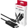 AXAGON RVC-DPC, USB-C -> DisplayPort redukce / kabel 1.8m, 4K/60Hz