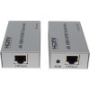 PremiumCord 4K HDMI extender na 60m přes jeden kabel Cat5e/Cat6