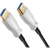 PremiumCord HDMI optický fiber High Speed + Ethernet kabel/ 4K@60Hz/ M/M/ zlacené konektory/ 10m/ černá