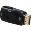 PremiumCord konvertor HDMI na VGA + audio/ černý
