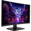 Phantom Gaming by Asrock monitor zakřivený PG27QRT1B 27"/VA/2560x1440/180Hz/300cd/m2/1ms/HDMI/DP/speaker