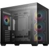 DEEPCOOL skříň CG530 4F / ATX / 4x120mm ARGB fans / USB 3.0 / USB-C/ panoramatická / černá