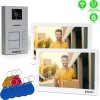 EVOLVEO DoorPhone 20-2W - 2 drátový videotelefon s aplikací pro dvě domácnosti a 32GB pamětí