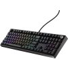Herní mechanická klávesnice Genesis THOR 404/RGB/Outemu Peach Silent/Drátové USB-A/US layout/Černá